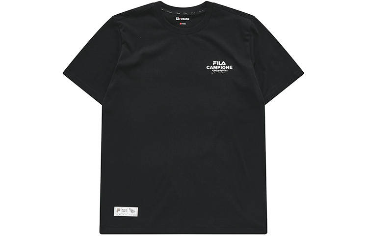 FILA FUSION T Shirt Men's Pitch Black