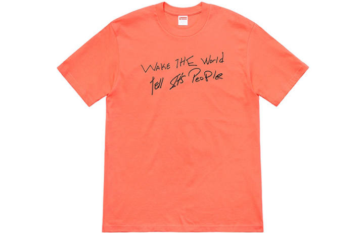 Supreme Supreme Buju Banton Wake The World Tee