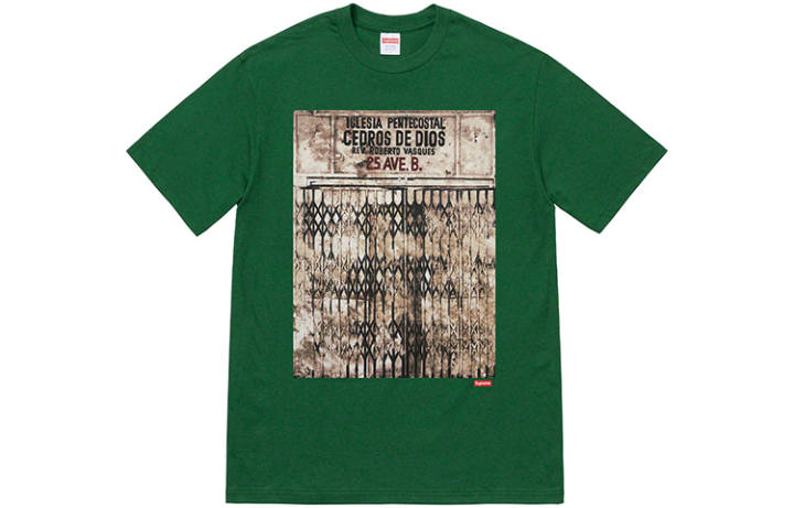 Supreme Supreme Martin Wong Iglesia Pentecostal Tee