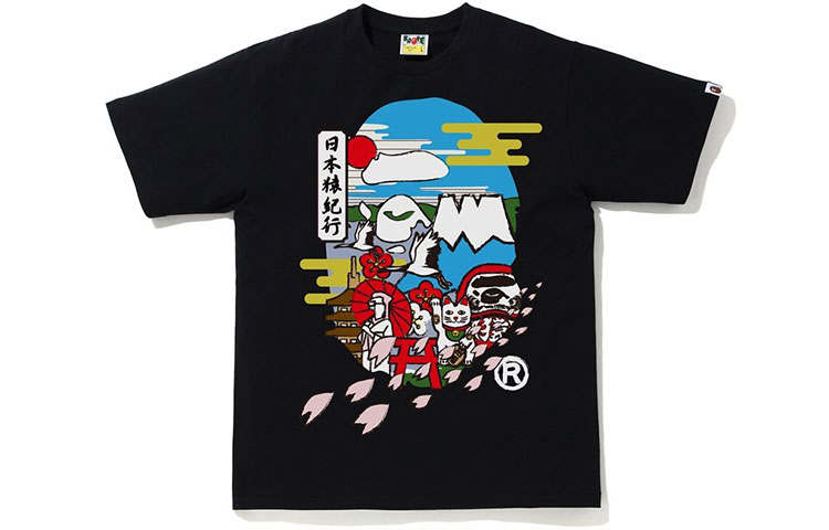 A BATHING APE Bape Japan Culture Ape Head Tee