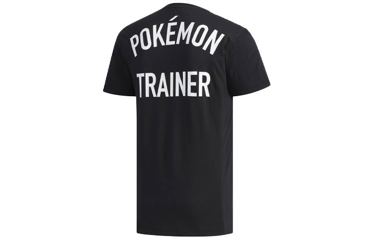 Adidas Adidas X Pokemon T Shirts Men's Black Crew Neck Moderate Straight Fit