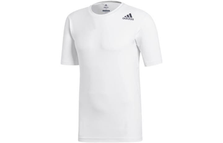 Adidas Adidas T Shirts Men's White Crew Neck Moderate Other