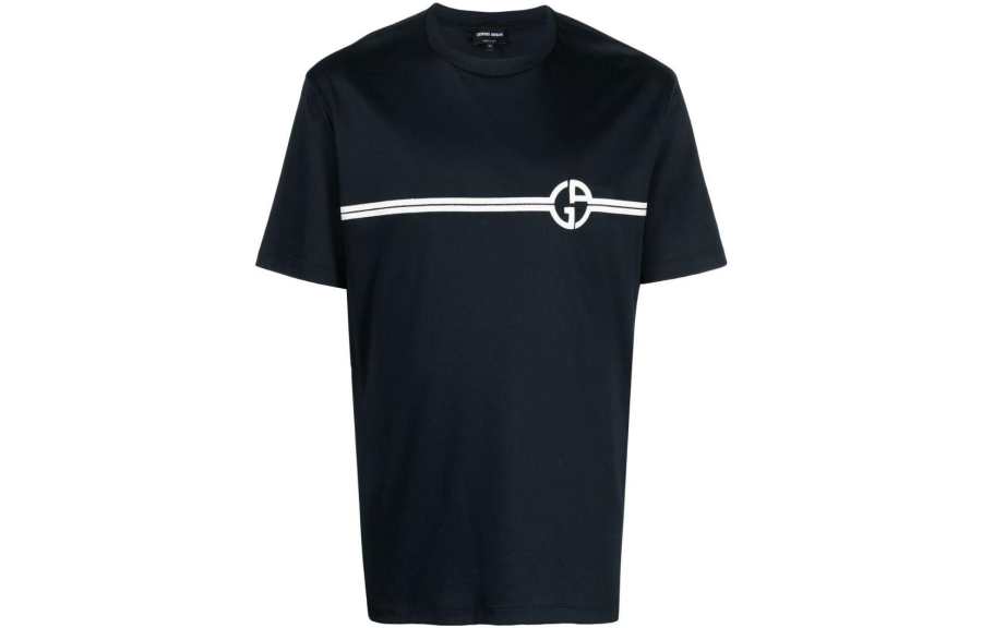 GIORGIO ARMANI 【Previous Season】logo-print T-shirt