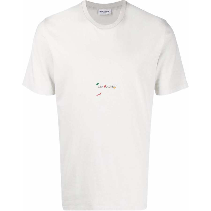 SAINT LAURENT T Shirt Men's White