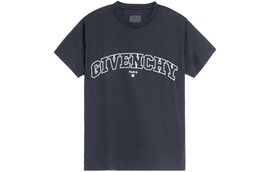 Givenchy Givenchy Logo Embroidered Jersey T Shirt