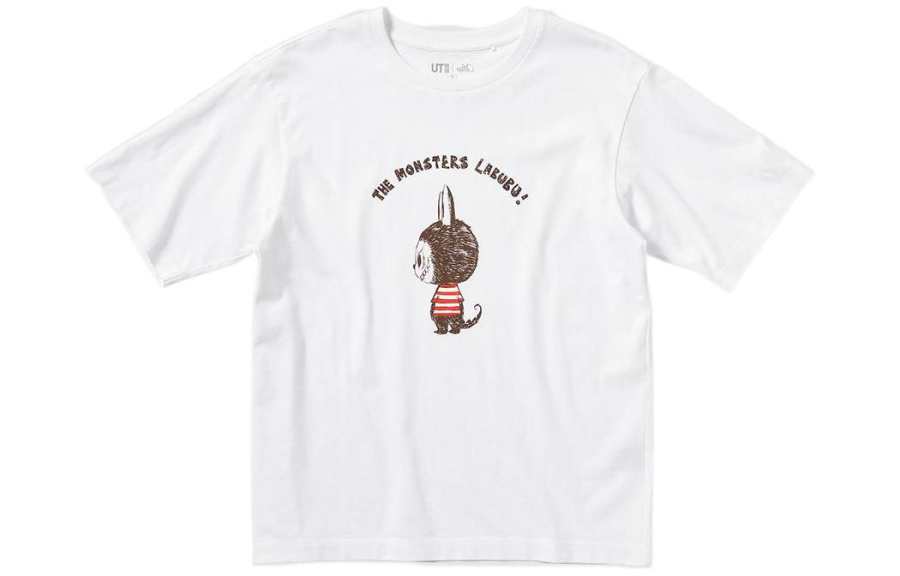 UNIQLO x POP MART T Shirt Unisex White