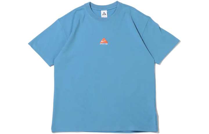 Nike Nike Drop Shoulder Sleeve T Shirt Men's Blue