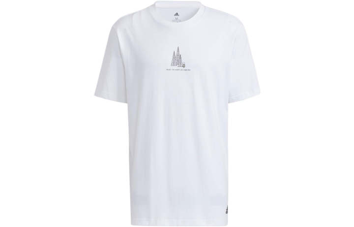 Adidas Adidas Set-in Sleeve T-Shirt Men's White