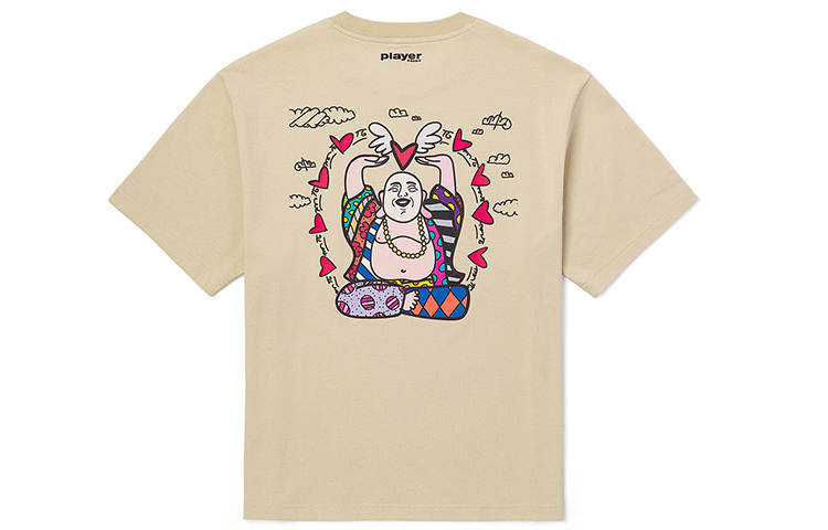 Kappa x Britto Drop Shoulder Sleeve T Shirt Unisex