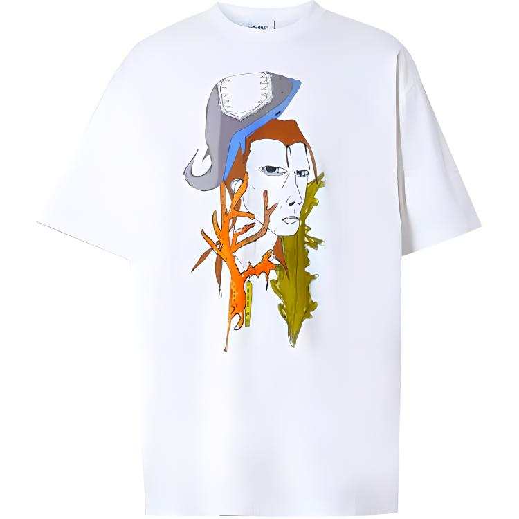 Burberry Marine Sketch Print T-Shirt