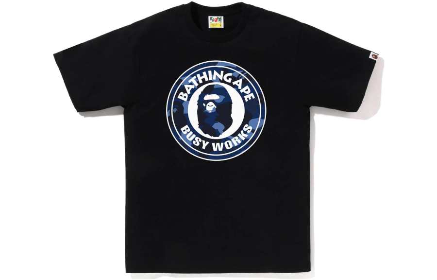 A BATHING APE Bape Color Camo Busy Works Tee SS23