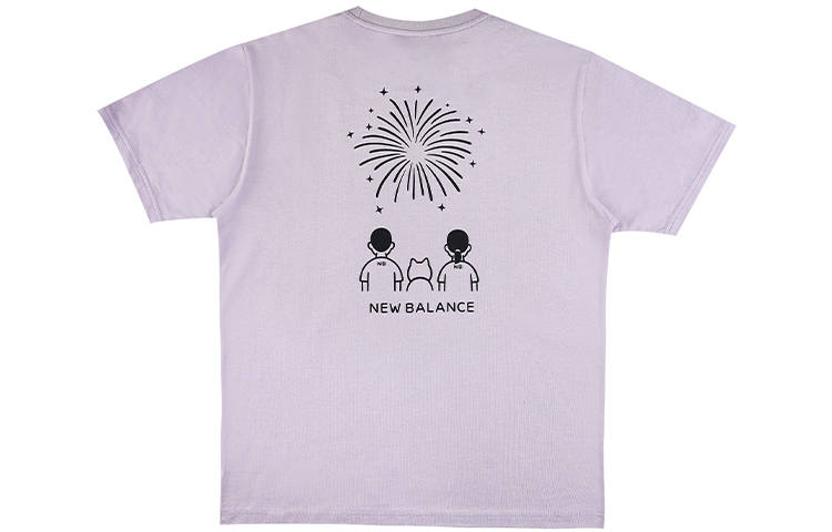 New Balance New Balance Noritake Collection Set in Sleeve T Shirt Unisex Purple