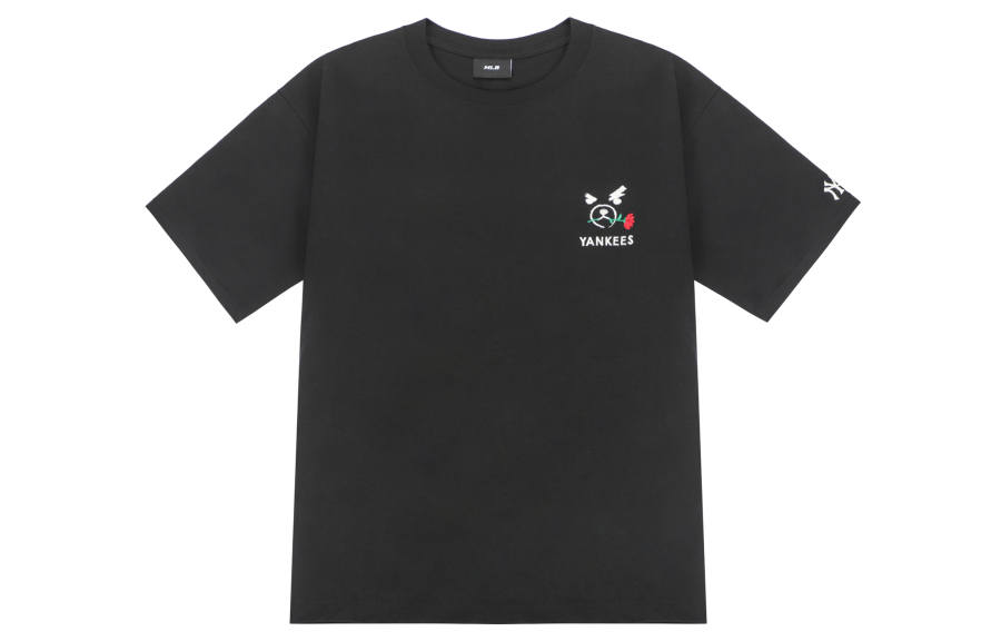 MLB MLB Mega Bear T Shirts Unisex Black Crew Neck Moderate Straight Fit