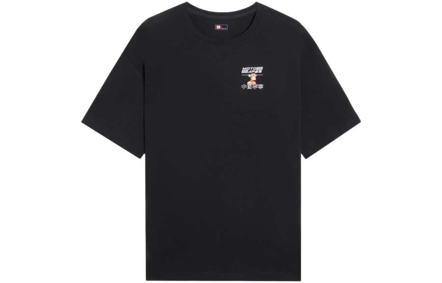 Li-Ning Li Ning x WULIAOYUAN T Shirt Unisex Black