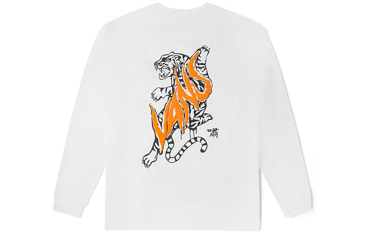 Vans Vans T Shirts Unisex White Crew Neck Moderate