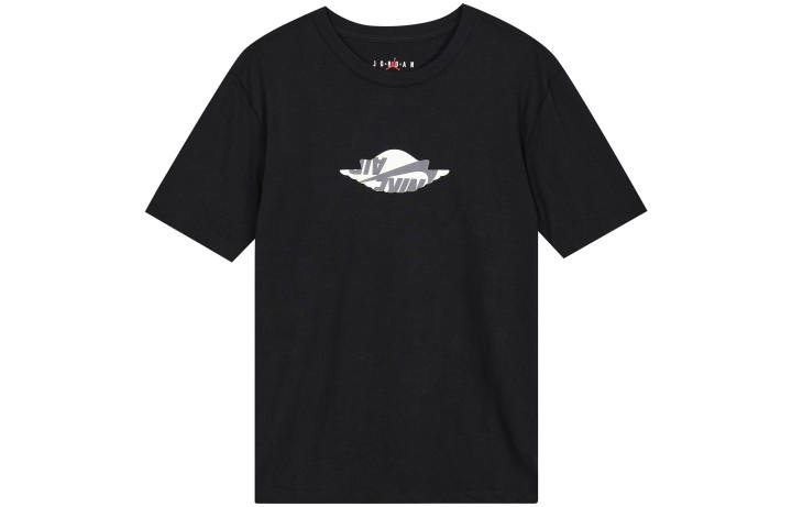 Jordan Jordan Set in Sleeve T Shirt Men's Black