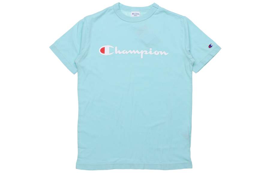 Champion T Shirt Unisex Mint Green