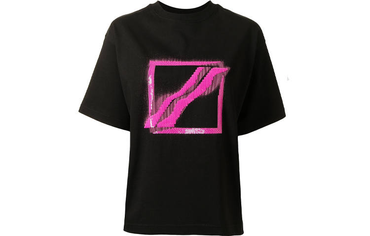 WE11DONE WE11DONE SS21 T Shirt Unisex Black