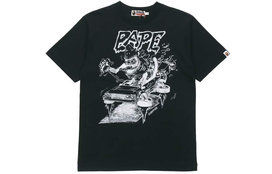 A BATHING APE Bape X Readymade Shark Wide Tee
