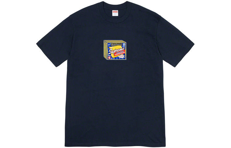 Supreme Supreme FW19 T Shirts Unisex Crew Neck Moderate Straight Fit