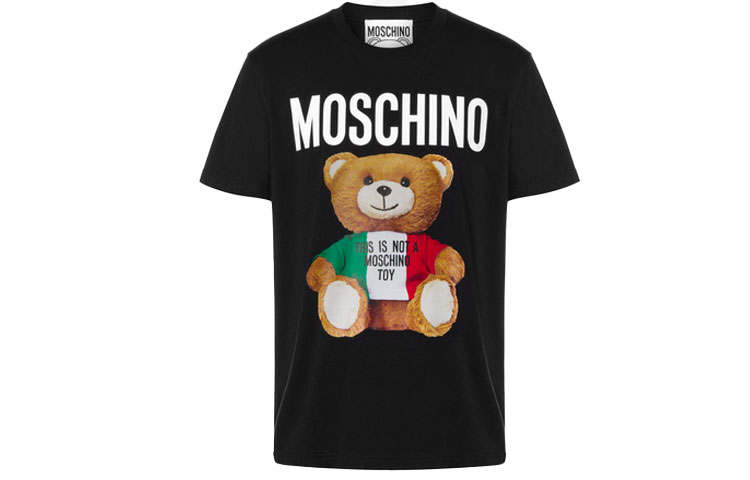 MOSCHINO SS21 T Shirt Men's Black