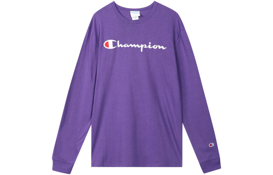 Champion T Shirt US Version Unisex Purple