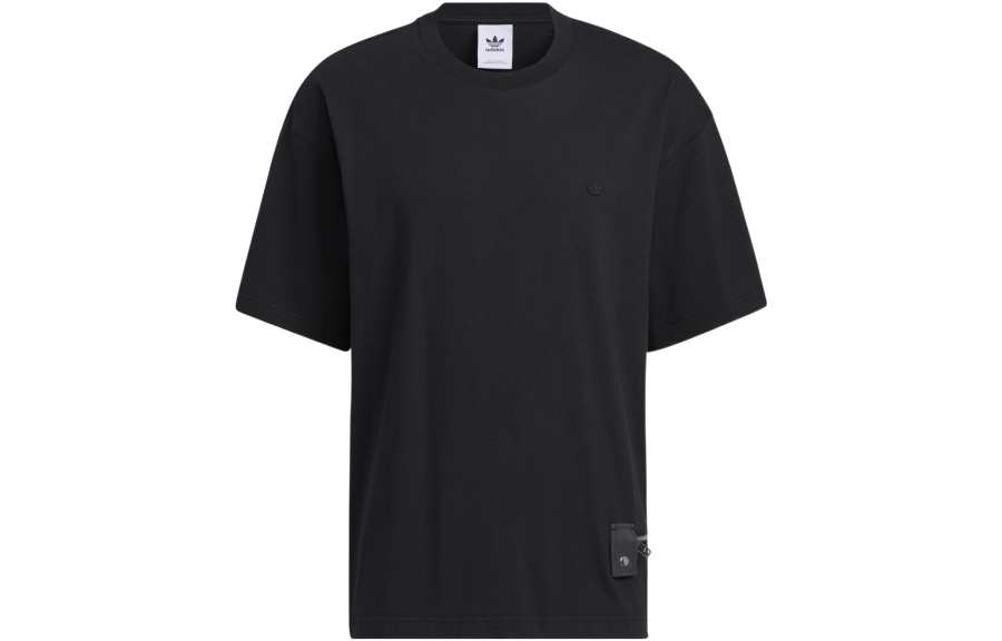 Adidas Originals Drop Shoulder Sleeve T Shirt Men's Black