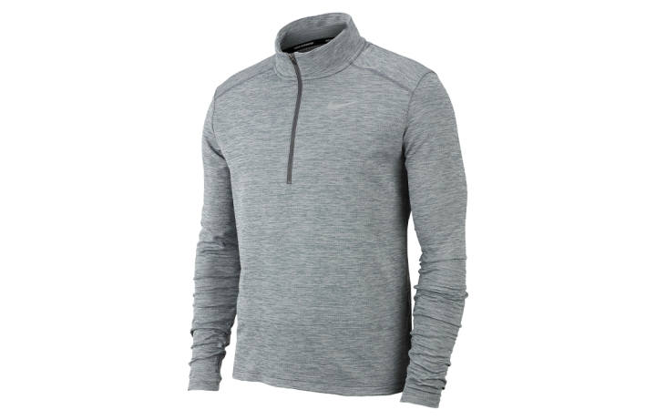 Nike Nike T Shirts Men's Gray Stand Collar Thin Straight Fit