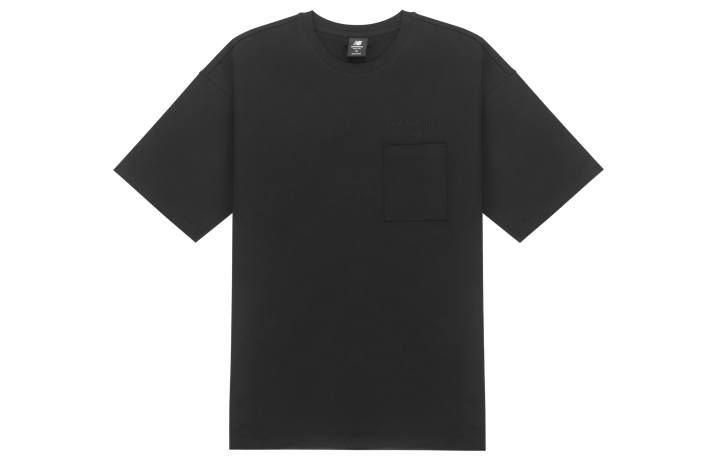 New Balance New Balance Drop Shoulder Sleeve T Shirt Unisex Black
