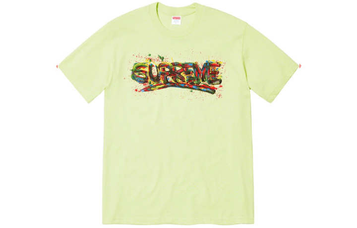 Supreme Supreme Paint Logo Tee