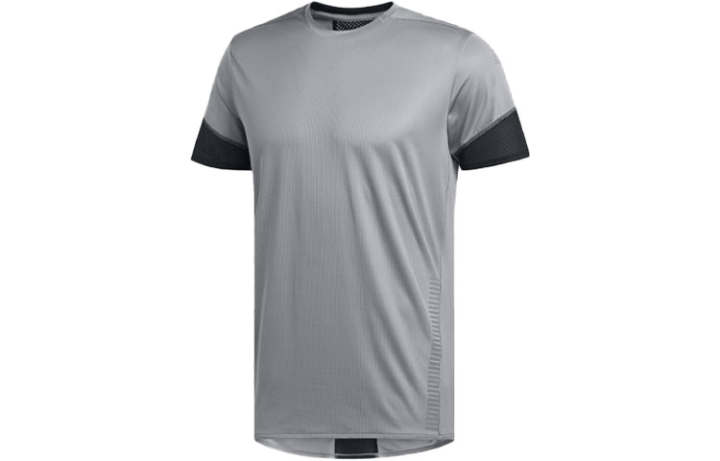Adidas Adidas T Shirts Men's Gray Crew Neck Moderate Other