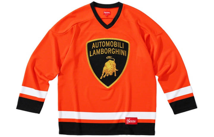 Supreme Supreme Automobili Lamborghini Hockey Jersey