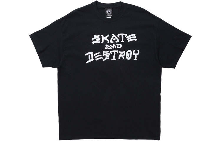 Thrasher Thrasher T Shirt US Version Unisex Black