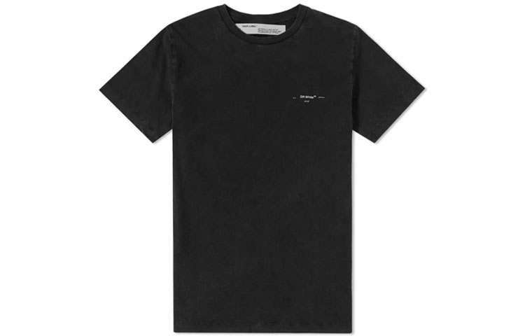 OFF-WHITE OFF WHITE SS20 T Shirt Men's Black