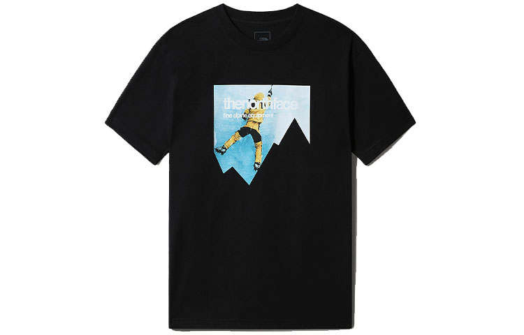 THE NORTH FACE Drop Shoulder Sleeve T Shirt Men's Black