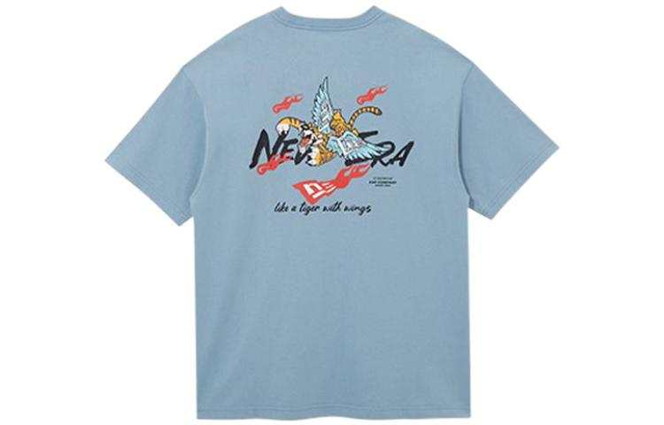 New Era T Shirt Unisex Sky Blue