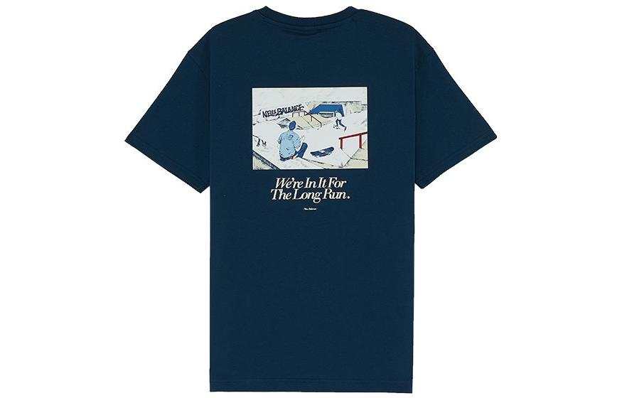 New Balance New Balance ANB SS22 T Shirt Men's Blue