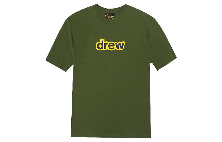 Drew House T Shirt Unisex Olive
