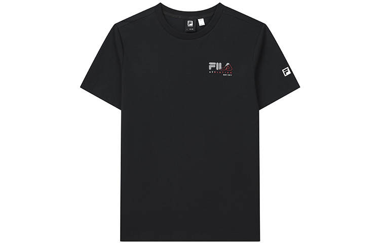 FILA Athletics Set in Sleeve T Shirt Men's Pitch Black