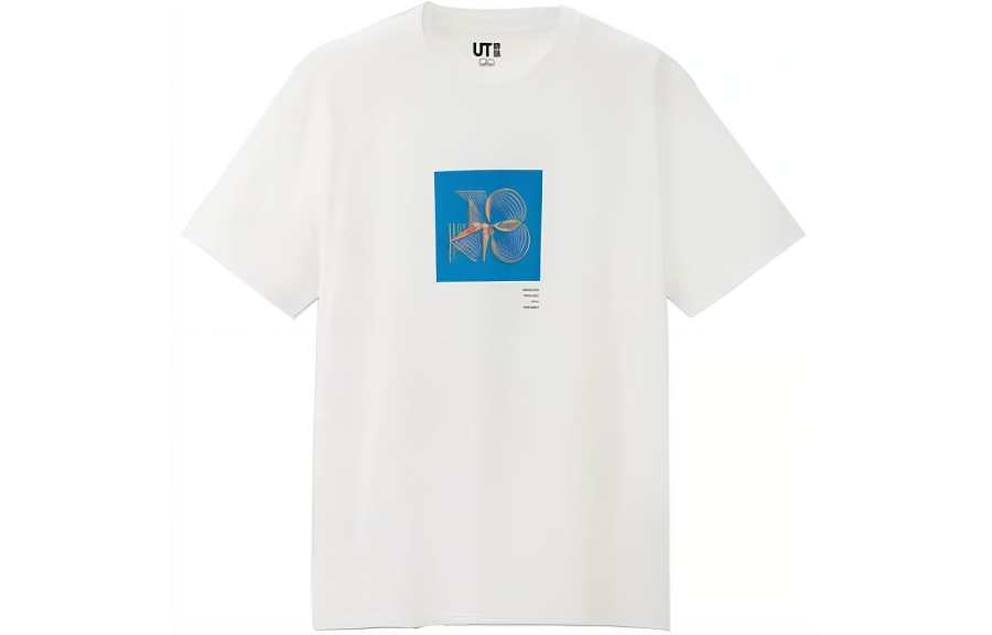 UNIQLO T Shirts Unisex Crew Neck Moderate Straight Fit