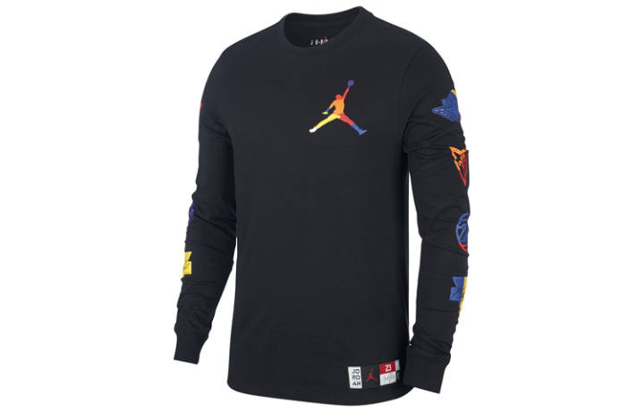 Jordan Jordan T Shirts Men's Crew Neck Moderate Straight Fit