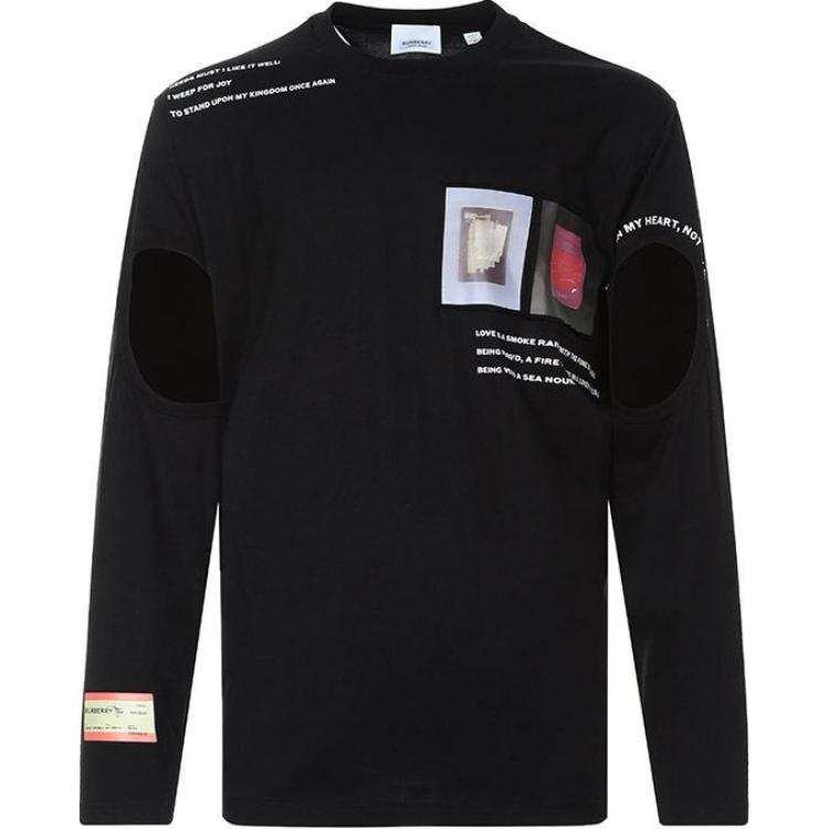 Burberry T Shirt Men's Black, Style ID 45586611, ID 1233696, Clothing