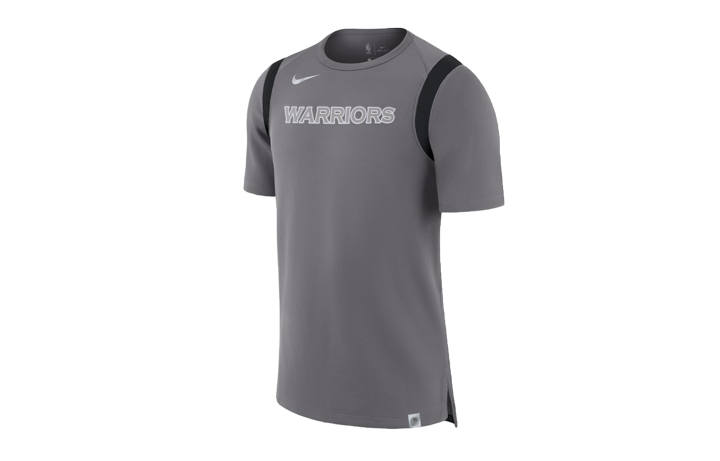 Nike Nike T Shirts Men's Gray Crew Neck Moderate Straight Fit