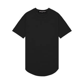 BLUESFLY T Shirts Men's Crew Neck Moderate Straight Fit