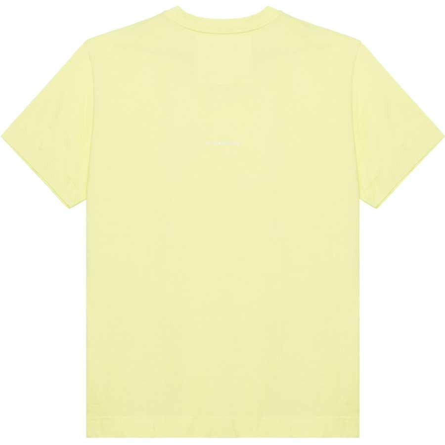 Givenchy T Shirts Men's Yellow Crew Neck Moderate Straight Fit