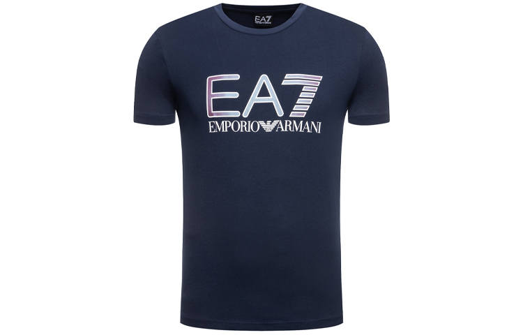 EMPORIO ARMANI EA7 T Shirt Men's Navy Blue