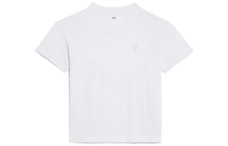 AMIPARIS Ami Paris Short Sleeved Crewneck T Shirt