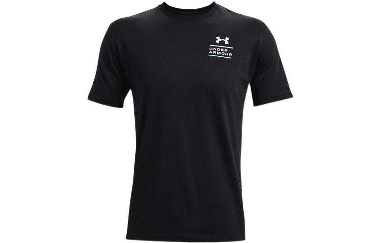 Under Armour Set in Sleeve T Shirt Men's Black