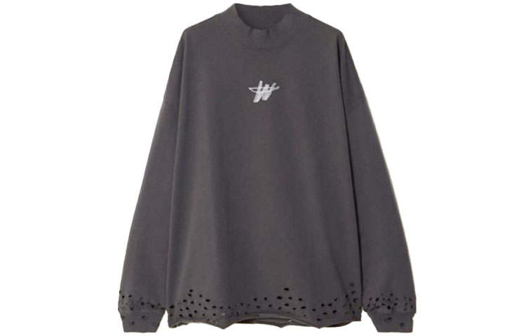 WE11DONE WE11DONE High Neck Wd Logo T Shirt