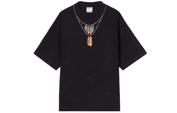 Marcelo Burlon County Of Milan Kids Necklace print Fringed Dress